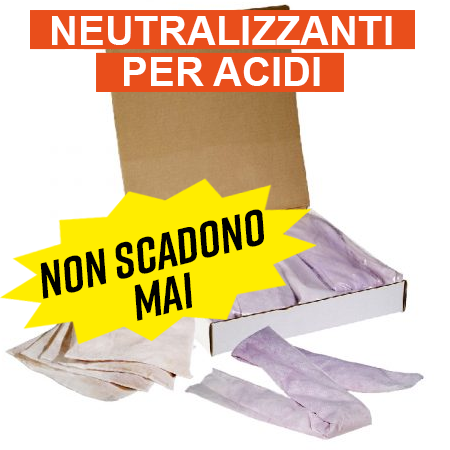 Prodotti assorbenti e neutralizzanti per acidi